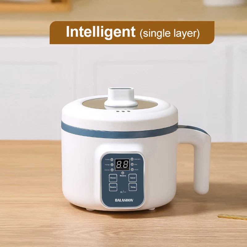 1.7L electric rice cooker single layer non-stick ceramic pot 220V