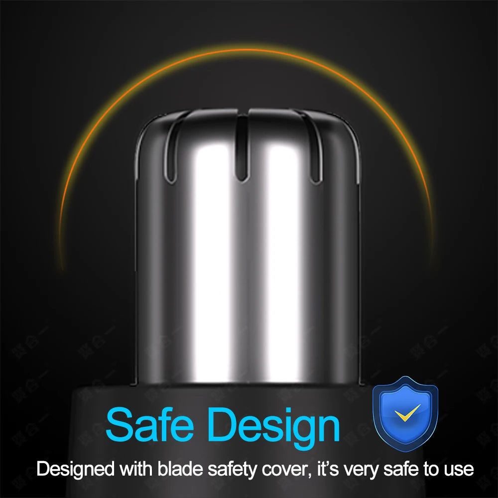 Nose Hair Trimmer Electric Rechargeable Nose Trimmer Men Shaver Razor Women Epilator Nose Hair Cutter Waterproof