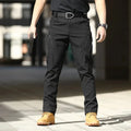 Men's waterproof tactical cargo pants – slim fit military joggers with multi-pocket design