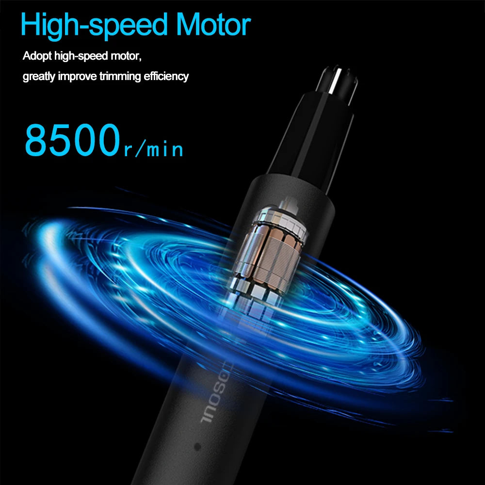 Nose Hair Trimmer Electric Rechargeable Nose Trimmer Men Shaver Razor Women Epilator Nose Hair Cutter Waterproof