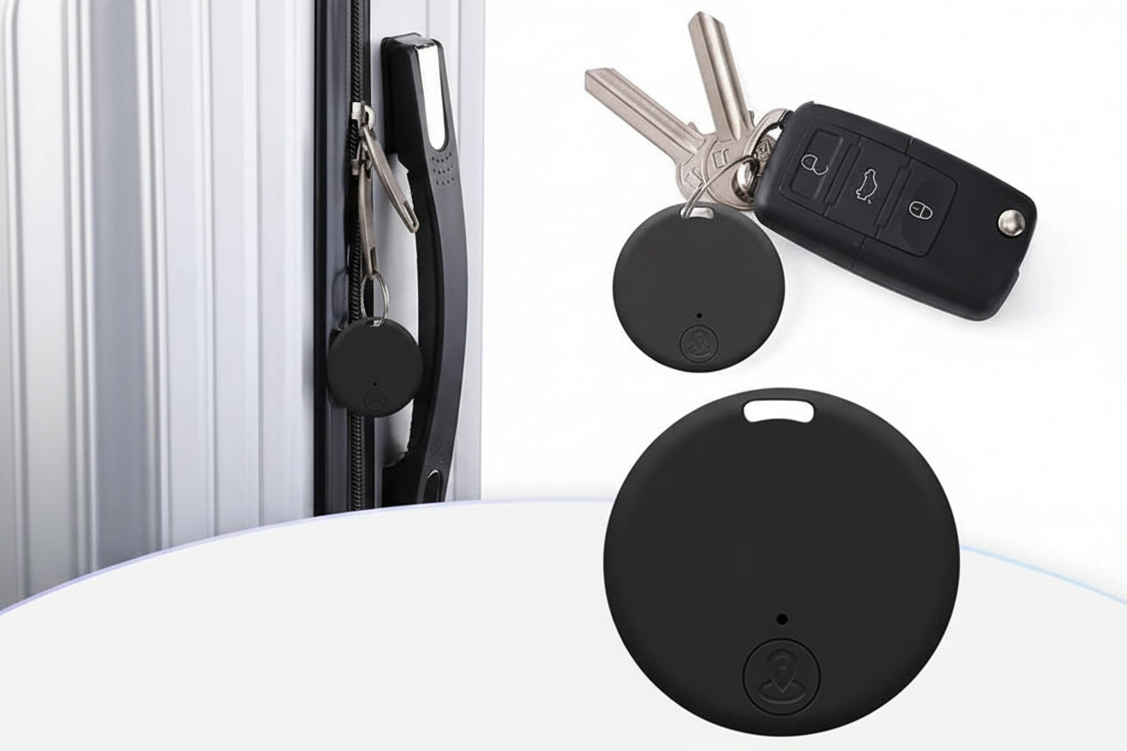 Anti-lost tracker placed inside a wallet