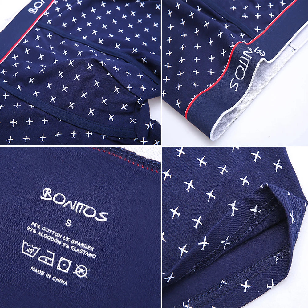Close‑up of BONAS elastic waistband showing logo and stitching details