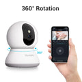 2K security camera phone app live view screenshot on smartphone