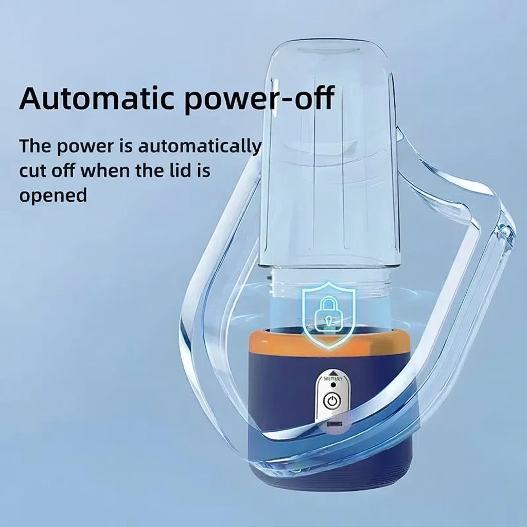 Portable blender cup for fruits and vegetables
