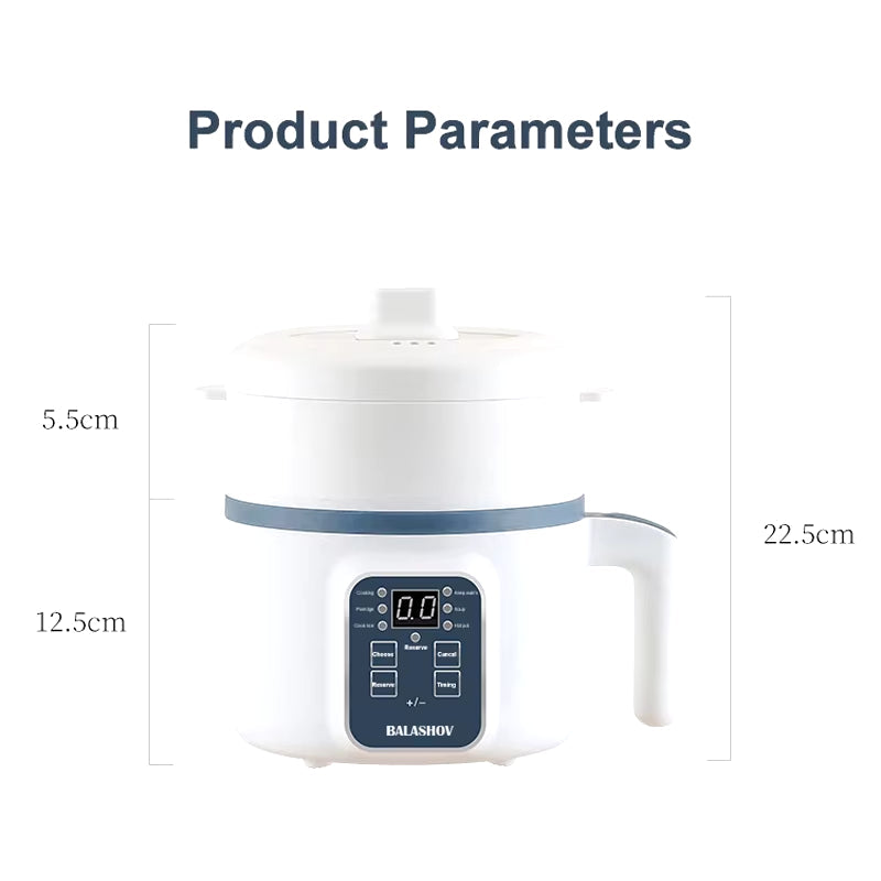 1.7L Electric Rice Cooker 600W Chassis Heating - Detail