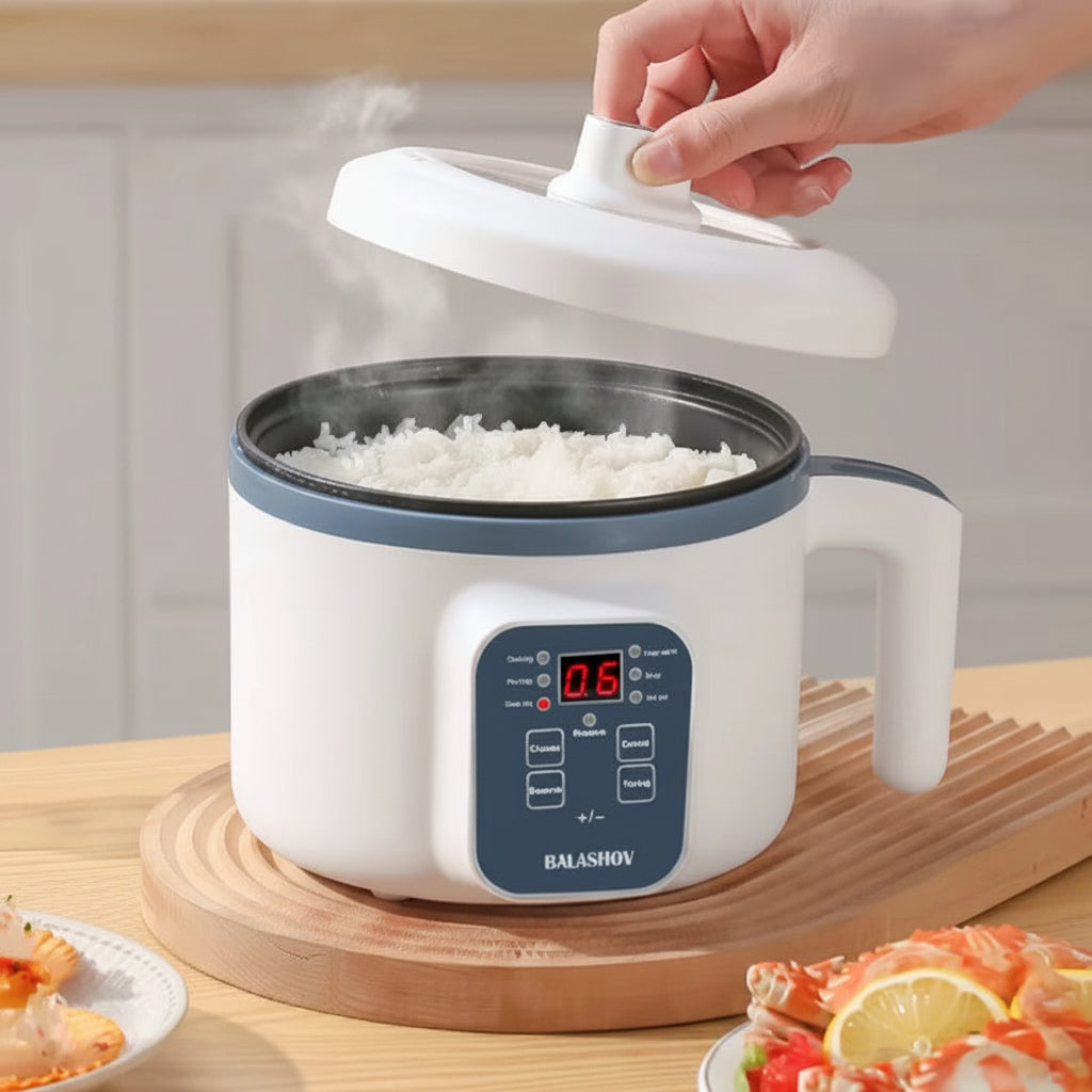 1.7L Electric Rice Cooker Multi Cooker - Top View