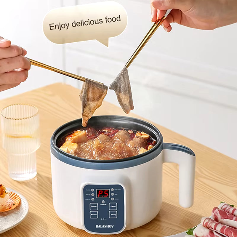 1.7L Electric Rice Cooker Non-Stick Interior - Close Up